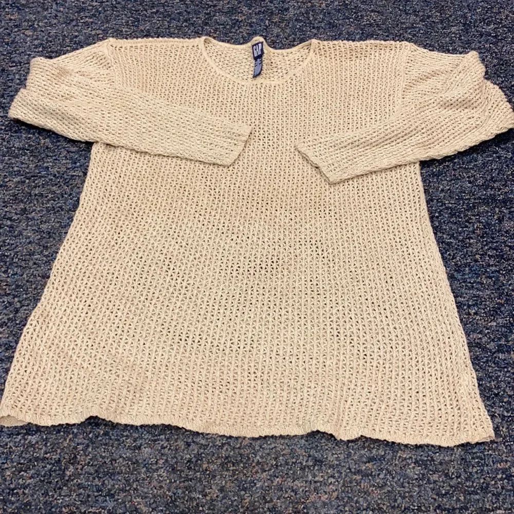 Gap oversized crotchet top sz. M